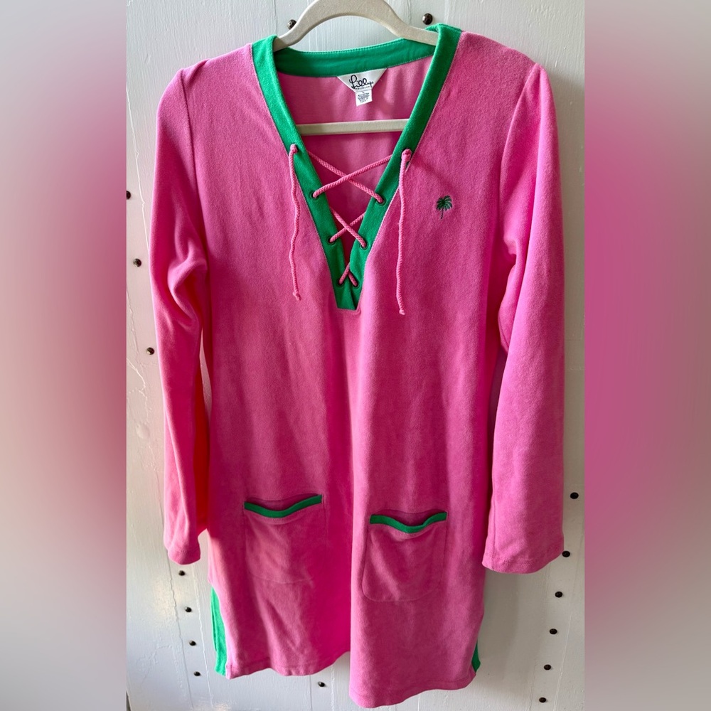 NWOT Lilly Pulitzer cotton/terry dress/cover up